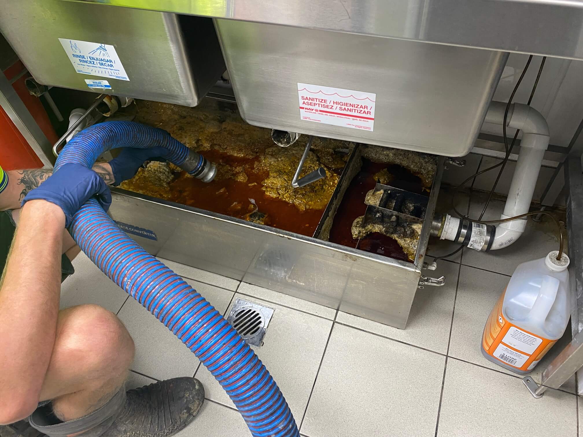 Grease Trap Cleaning in Sachse
